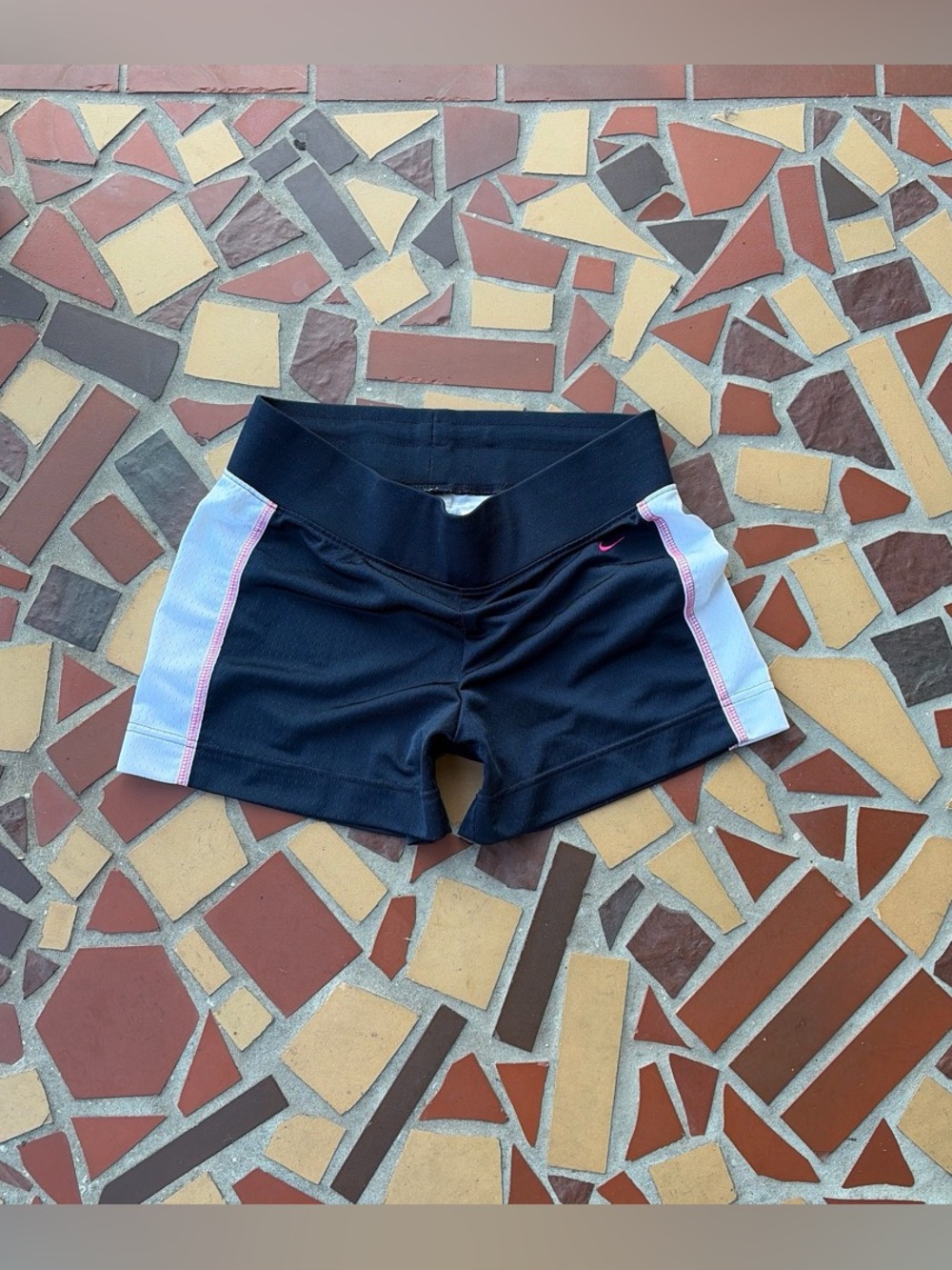Vintage Nike Shorts with Pink Detailing